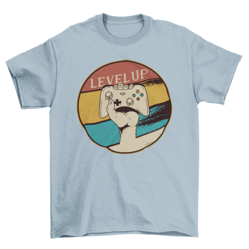 Level Up Vintage Gaming T-shirt