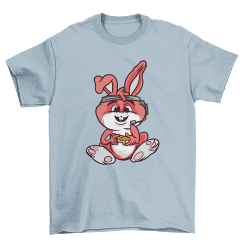 Gaming rabbit t-shirt