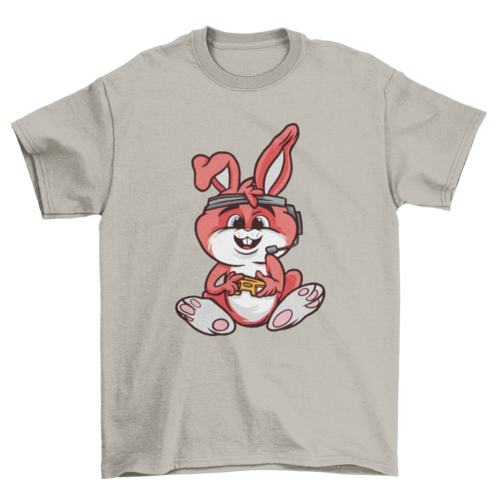 Gaming rabbit t-shirt
