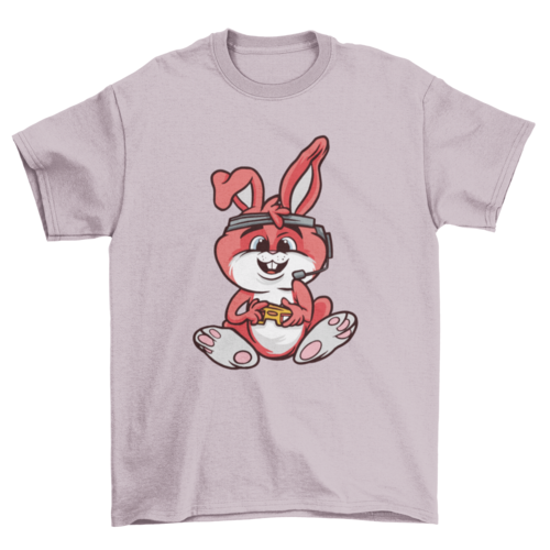 Gaming rabbit t-shirt