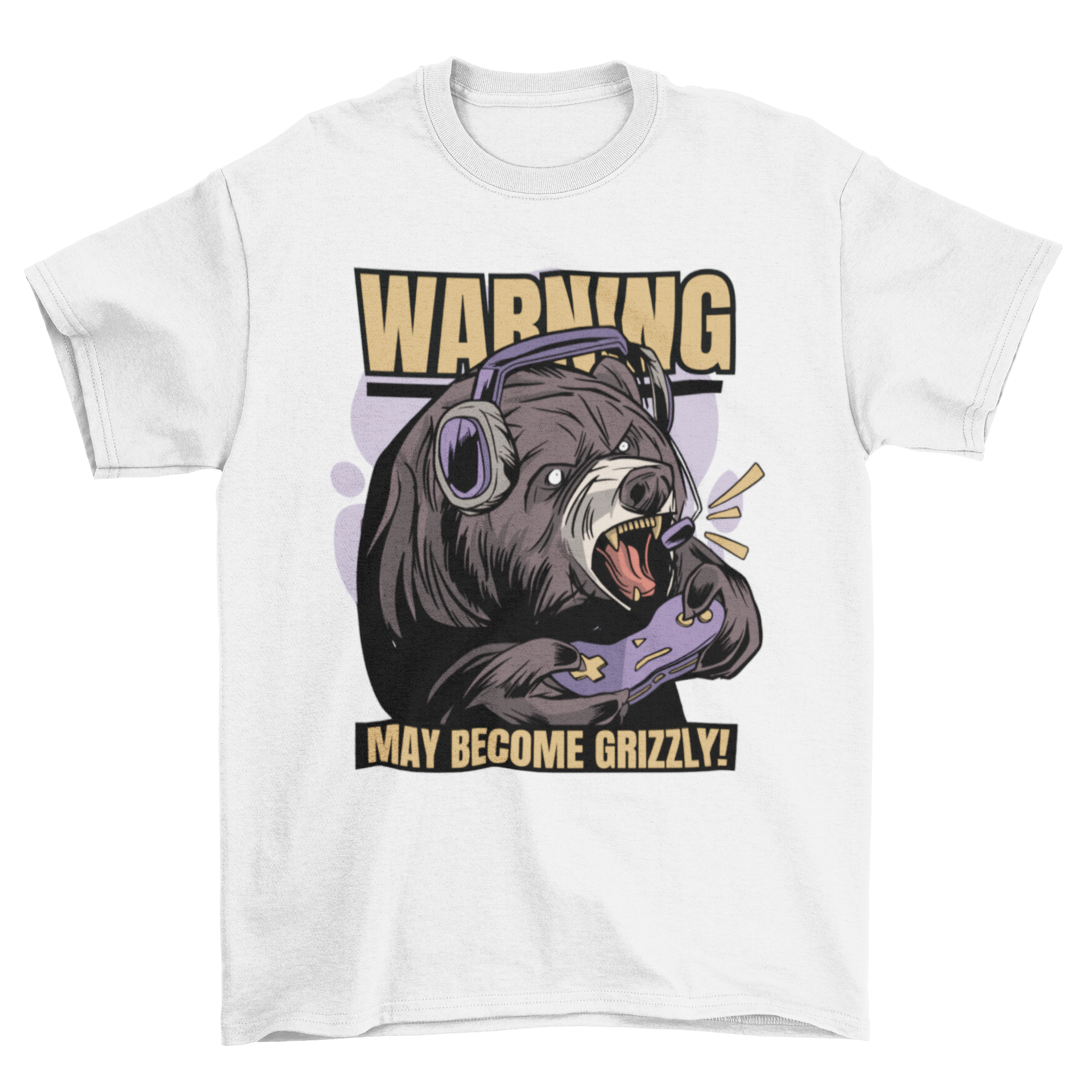 Gaming bear t-shirt