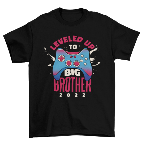 Big brother gaming joystick t-shirt